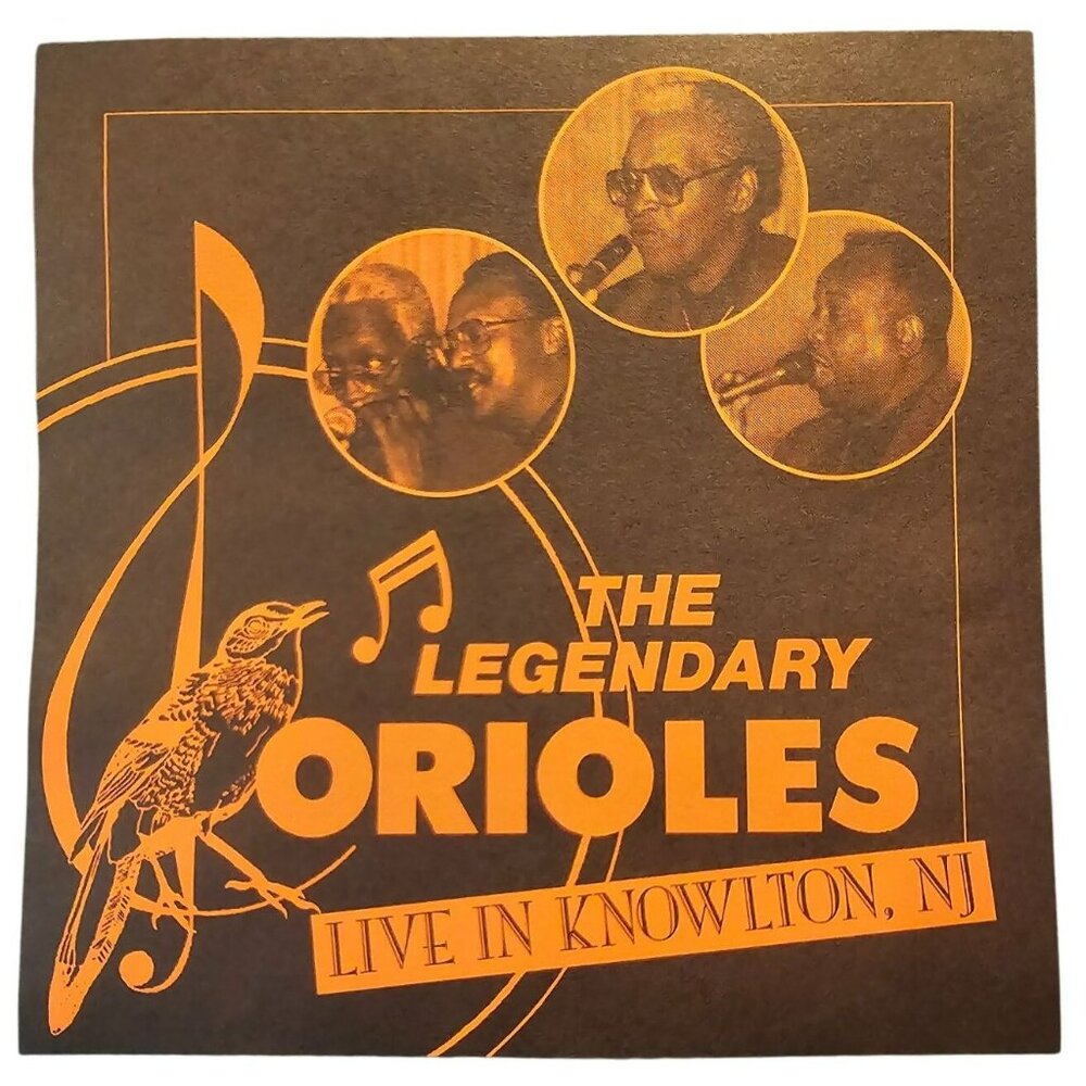 The Legendary Orioles Live In Knowlton NJ Music CD Jazz R&B  37733cd